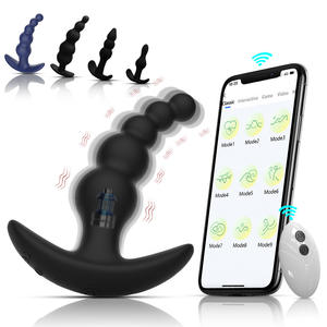 <span class=keywords><strong>Sex</strong></span> Produkte App Control Anal Vibrator Ass Butt Plug Vibrierende Prostata Orgasmus Männlich Weiblich Sexspielzeug - Product Image 2