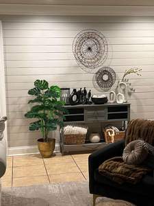 4,5 pies de altura grande Artificial Monstera Deliciosa plantas Faux Tropical Swiss Cheese Floor plantas árbol con maceta para decoración de Hotel - Product Image 4