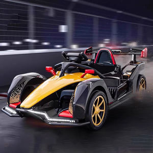 Kart Elétrico Personalizável de Quatro Rodas para Crianças e Adultos, Carro de Corrida com Controle Remoto, Atividade Pais-Filhos para Crianças de 2 a 8 Anos - Product Image 3