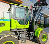 Caricatore Frontale Elettrico da 5 Tonnellate per Costruzioni e Agricoltura con Benna e Pompa Motore