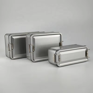 Tùy chỉnh thực phẩm cấp tinplate kim loại hình chữ nhật Cookie Jar, Hộp Ăn Trưa, bánh sandwich Cookie bao bì container, kim loại Cookie Jar - Product Image 4