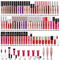 Brillo Labial Mate de Alta Cobertura, Larga Duración, Antiadherente, Resistente al Agua, a Prueba de Manchas, Textura Suave, Maquillaje Labial Diario