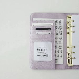Funda de piel sintética personalizada, tamaño A5, textura croco, cuaderno, color beige - Product Image 5