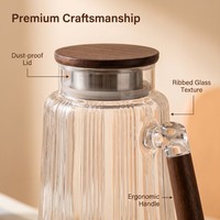 Ensemble de gobelets réutilisables en verre borosilicate de haute qualité en forme de citrouille Lefu pour un usage domestique
