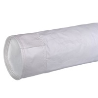 Filtro de PTFE tipo bolsa para colector de polvo de tipo Pulse Jet, tamaño personalizado para control de emisiones industriales de materiales de baterías