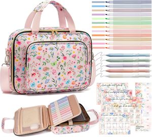 Free sample Source Factory Bible Cover for Women's Study Aids and Bible Case Carrying Case for Bible Journaling Kit <b>Book</b> - Product Image 2