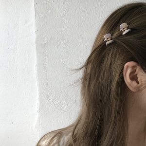 Vendita calda ragazze Mini acetato coreano capelli artiglio 2.6-cm carino colorato clip di capelli accessori per donna - Product Image 2