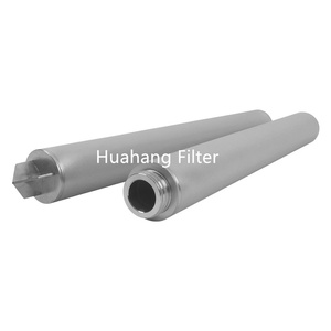 Filtro de disco de metal poroso sinterizado de polvo de acero inoxidable 316L de 50 a 60 Um con anillo de sellado de acero Filtro de alta precisión - Product Image 6