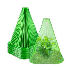 Protectores de Plantas en Forma de Campana Verde Haihua, 8.26in de Alto x 7.48in de Diámetro, Cubiertas Anti-UV para Plántulas de Jardín, 30 Piezas - Product Image 4
