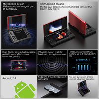 Nouvelles consoles de jeux rétro portables Anbernic RG DS Classic, écran IPS 4 pouces, double écran, Android 14, prise en charge de la 3DS, Wi-Fi