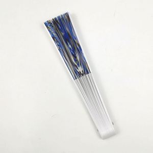 Abanico de Mano de Plástico Delicado de 23 cm, Personalizado, de Alta Calidad, con Impresión Personalizada, para Festivales, Bodas, Venta al por Mayor - Product Image 6