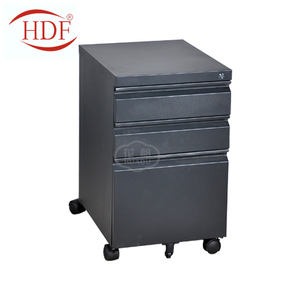 Meuble de bureau Mobile avec roulettes, armoire métallique à 3 tiroirs - Product Image 4