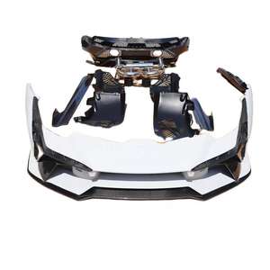 Kit de conversion de pare-chocs avant de style Tecnica de haute qualité, directement de l'usine, pour <span class=keywords><strong>Lamborghini</strong></span> <span class=keywords><strong>Huracan</strong></span> LP580 LP610 2014-2022 - Product Image 5