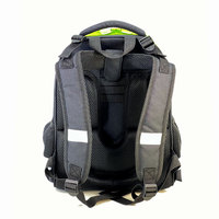 Sac à dos ergonomique unisexe pour garçons et enfants Haslor Gamer Pixel Print, design tendance, fermeture éclair, dos souple, fabricant OEM