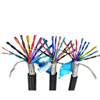 Câble de signal blindé torsadé multicœur en cuivre RVSP 0,2 mm² 0,3 mm² 0,5 mm² isolé PVC pour commande