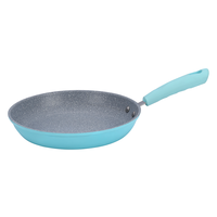 Ensemble de marmites de cuisson en aluminium de haute qualité revêtement antiadhésif poêle à frire casserole ensembles d'ustensiles de cuisine Logo personnalisé fond de CD ustensiles de cuisine en gros