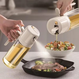 Multi-funcional Glass Spray Garrafa Roasting <span class=keywords><strong>Oil</strong></span> Pulverizador Névoa Contínua 2 Em 1 BBQ Olive <span class=keywords><strong>Oil</strong></span> Dispenser para Cozinhar - Product Image 3