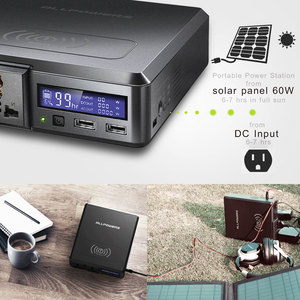 Batería de 154 Wh, 110 V, 220 V, Banco de Energía Solar Portátil con Salida de CA, CC y USB para Dispositivos Populares - Product Image 3