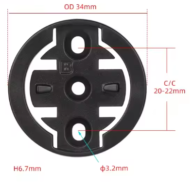 Pour Bryton(20-22mm)
