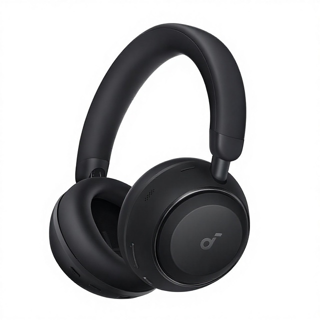 Soundcore Space 2 Anker Active Noise Cancelling Over-Ear Gaming Headphones Comfortable Fit 50H Playtime LDAC Hi-Res Wireless