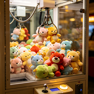 Nouveauté 2026 : Peluche de 8 pouces pour machine à griffes, mignonne, plusieurs styles, jouet en peluche doux et petit de 8 pouces - Product Image 1