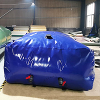 Réservoir souple en bâche PVC portable pour stockage d'eau pliable personnalisé 2000L-50000L Utilisation extérieure