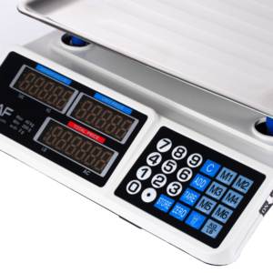 Bilance per vendita al dettaglio con doppio Display LCD bilance da 40KG 88lb per calcolo elettronico digitale - Product Image 6