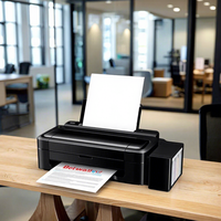 Imprimante jet d'encre EPSON L130 L310 pour bureau à domicile, 4 couleurs, interface USB, qualité 95% neuve, fournitures d'impression d'occasion de qualité automatique