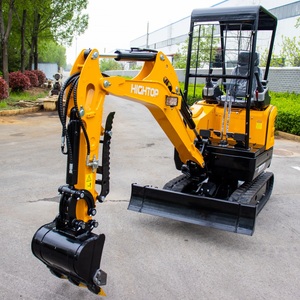 Mini-excavatrice de maintenance routière avec moteur, ripper et tarière pour petites constructions - Product Image 3