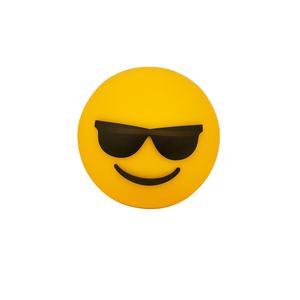 Lampada con Faccina Sorridente e Occhiali da Sole 15cm Decorazione per Ufficio - Product Image 1