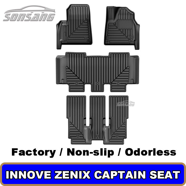 Pour innova zenix Captain Seat TPE Tapis de Voiture