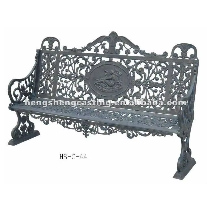 Cast Iron Park Bench bench Garden