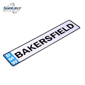 Placa de <span class=keywords><strong>matrícula</strong></span> de coche con número personalizado de China Placa de coche <span class=keywords><strong>alemana</strong></span> personalizada - Product Image 4