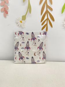 Ensemble de vaisselle sur le thème de la fusée DAMAI pour les anniversaires d'enfants, assiettes jetables, gobelets en papier, serviettes pour 8 invités - Product Image 6