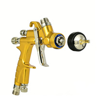 Pistola de Pulverización ROKO MINI WS400 1.0mm LVLP para Repintado Automotriz, Certificación OEM CE, Alimentación por Gravedad, para Reparación y Pintura de Automóviles