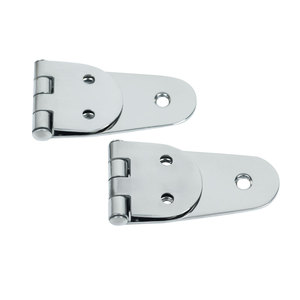 Stainless Steel Flush <b>Hinge</b> 180 Degree Opening 4 Hole Industrial Design Easy Installation Boat Cabinet <b>Door</b> <b>Window</b> Use - Product Image 2