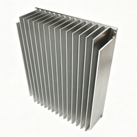 Dissipateur thermique en aluminium standard 120(L)*40(H)*150(P)mm, dissipateur thermique personnalisé économique à haute performance de refroidissement