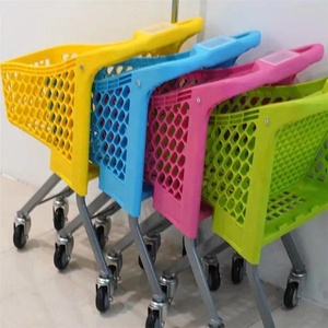 <strong>Small</strong> Size Shopping <strong>Trolley</strong> Plastic Shopping <strong>Trolley</strong> for Children - Product Image 6
