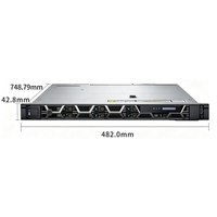 Serveur Rackable Dell PowerEdge R650 1U avec Double Processeur Intel Xeon Scalable pour Centre de Données d'Entreprise et Cluster de Calcul - En Stock