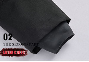 Combinaison de plongée étanche avec fermeture avant, tenue sèche entièrement pour hommes, équipement de sauvetage de surface sèche, pour le Kayak, la plongée <span class=keywords><strong>sous</strong></span>-<span class=keywords><strong>marine</strong></span> - Product Image 4