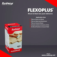 FLEXOPLUS Adhésif Industriel Bi-Composant Haute Performance, Solution de Collage Imperméable pour Carrelage, Pierre, Bois