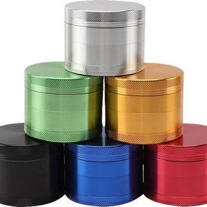 Portable 63mm 50mm 40mm Zinc <b>Herb</b> Price 4 Layers Metal Spice Crusher Dry for <b>Herb</b> Smoking - Product Image 1