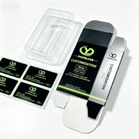 Étiquettes et boîtes personnalisées pour flacons de peptides, 3 ml, 5 ml, 10 ml, autocollants imperméables pour bouteilles avec boîte d'emballage en papier personnalisée