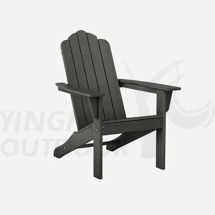 Venda quente Jardim Praia Kd Cadeiras De Madeira De Plástico Dobrável Cadeira Adirondack Outdoor