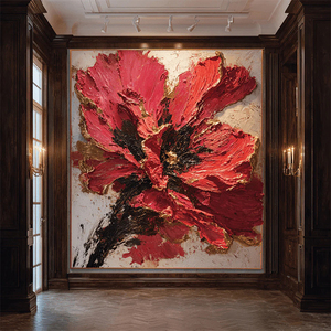 <span class=keywords><strong>Peinture</strong></span> murale 3D peinte à la main, décor mural, <span class=keywords><strong>fleurs</strong></span> à l'huile peintes <span class=keywords><strong>au</strong></span> <span class=keywords><strong>couteau</strong></span>, <span class=keywords><strong>peinture</strong></span> artisanale, peintures à l'huile personnalisées de <span class=keywords><strong>fleurs</strong></span> - Product Image 4