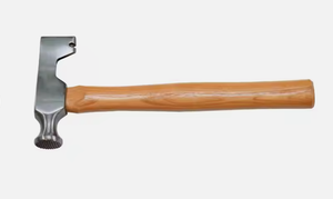 Hache et marteau de haute qualité avec tête en acier, manche en hickory, lame en forme de cale et tire-clous - Product Image 5