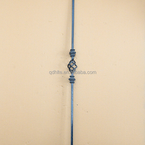 Prix de gros porte principale conceptions <span class=keywords><strong>garde</strong></span>-<span class=keywords><strong>corps</strong></span> balustres en fer forgé pour ornements - Product Image 6