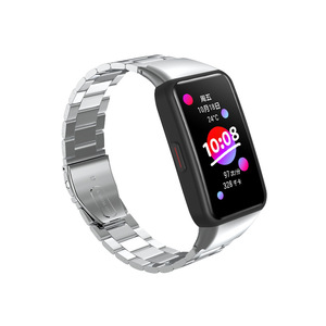 Bracelet de montre en métal pour <span class=keywords><strong>HUAWEI</strong></span> <span class=keywords><strong>band</strong></span> <span class=keywords><strong>6</strong></span>, bracelet en métal pour honour <span class=keywords><strong>band</strong></span> <span class=keywords><strong>6</strong></span> pour ARG-B19 FRA-B19 - Product Image 4