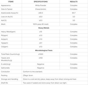 Fábrica preço cosméticos grau Centella Asiatica extrato pó <span class=keywords><strong>Gotu</strong></span> <span class=keywords><strong>Kola</strong></span> extrato - Product Image 3
