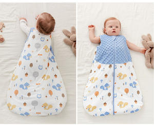 Automne hiver coton respirant bébé portable sac de couchage fermeture éclair Super doux léger sac de couchage sac vêtements pour garçons filles - Product Image 6